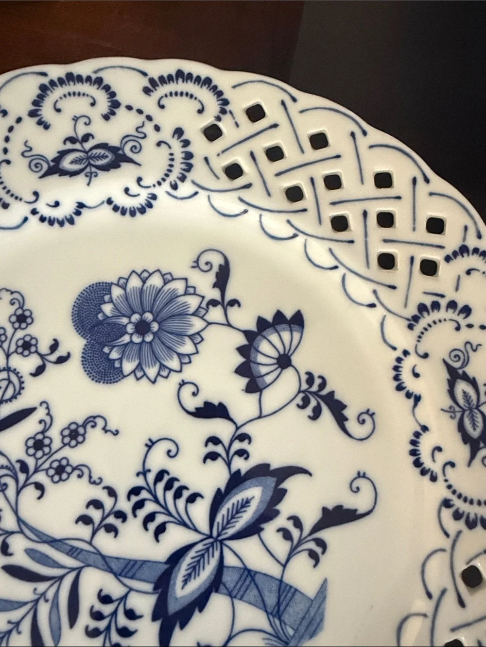 Blue Danube vintage blue